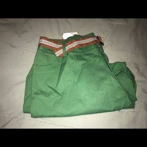 NWT Women’s Green SONOMA Modern Fit Shorts Sz 22W